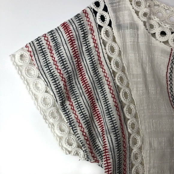 Buckle Gimmicks Embroidered Boho Top Size XS - Picture 10 of 10